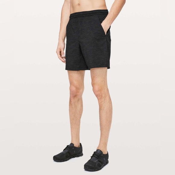 lululemon athletica Other - Lululemon Pace Breaker Short *Linerless 7" - Heather Allover Deep Coal Black